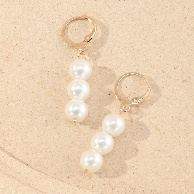 Pearl earrings