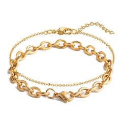 Elegant stainless steel bracelet chain bracelet