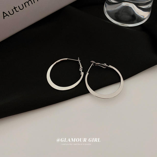 Hoop earrings