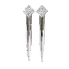 S925 needle tassel earrings