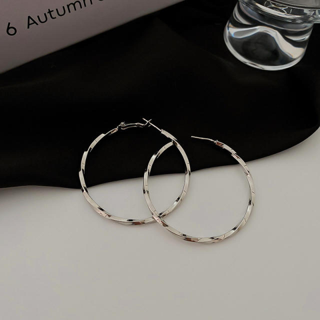 Hoop earrings