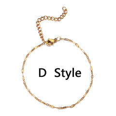 Easy match dainty stainless steel bracelet