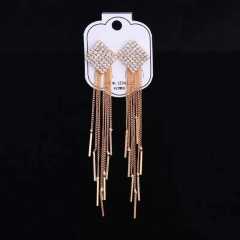 S925 needle tassel earrings