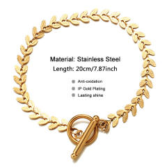 Creative stainless steel bracelet toggle bracelet