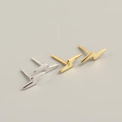S925 lightning stud earrings