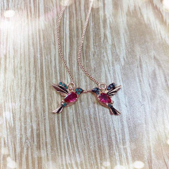 Lovely birds threader earrings
