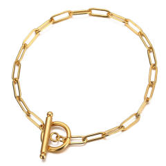 Elegant stainless steel bracelet chain bracelet