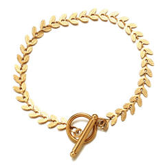 Creative stainless steel bracelet toggle bracelet