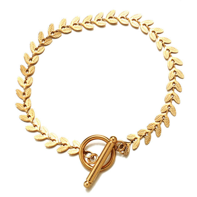 Creative stainless steel bracelet toggle bracelet