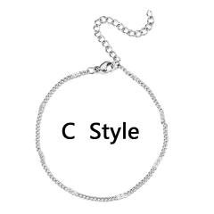 Easy match dainty stainless steel bracelet