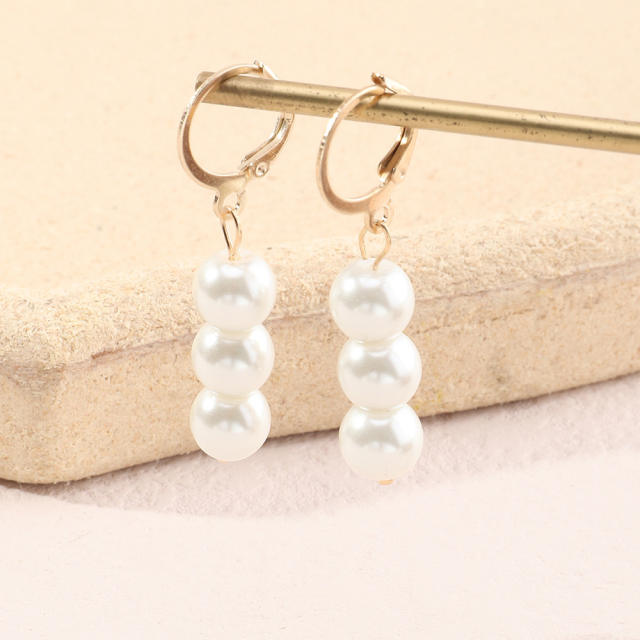 Pearl earrings