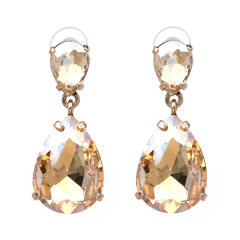 Colored drop earrings