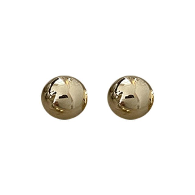 Cute ball ear studs