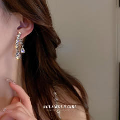 Crystal earrings