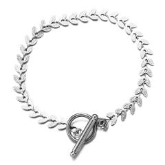 Creative stainless steel bracelet toggle bracelet