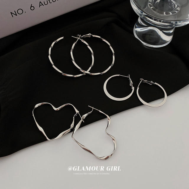 Hoop earrings