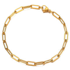 Elegant stainless steel bracelet chain bracelet