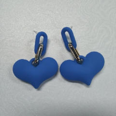 S925 needl blue color series earrings
