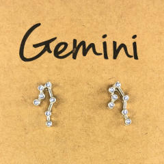 Wish hot sale zodiac ear studs