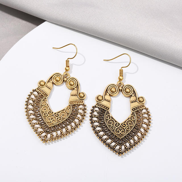 Vintage hollow earrings for women