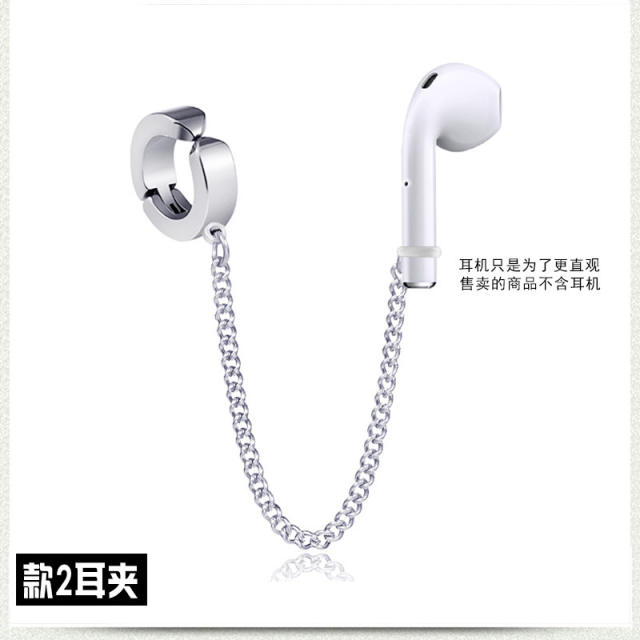 Earphone anti lost airpods titanium steel earrings