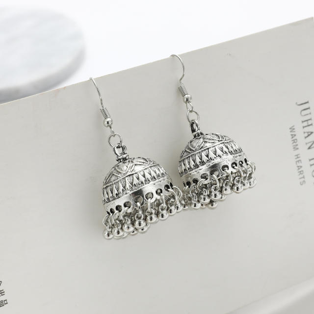 Vintage the bell shaped jhumka earrings