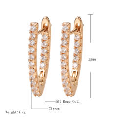 Fashion diamond earrings