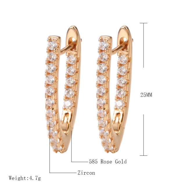 Fashion diamond earrings