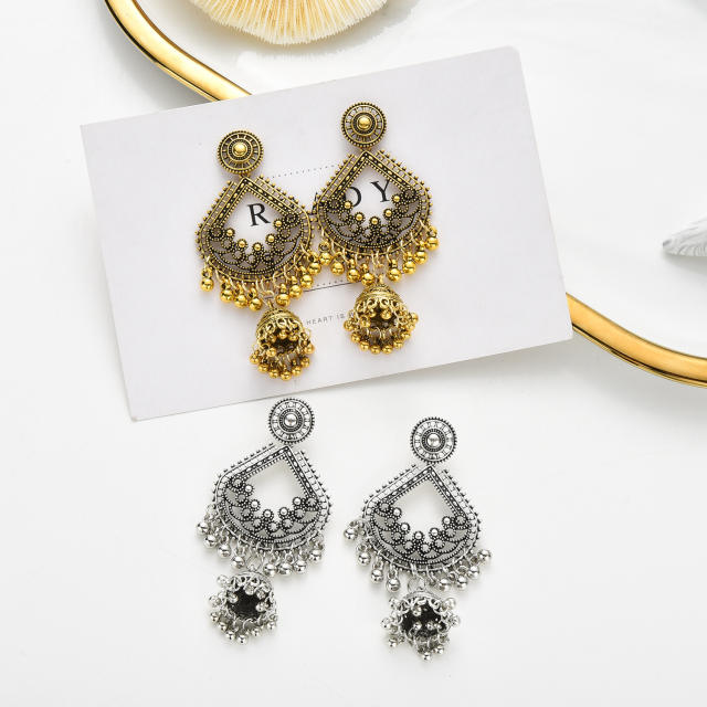 Vintage jhumka earrings for women