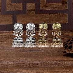 Vintage jhumka earrings for women