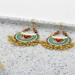 Boho personality jhumka earrings for women