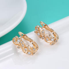 Fashion Diamond hollow earrings