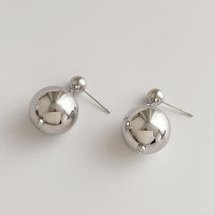 Fashion metal beads earrings