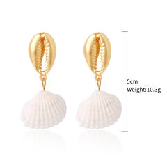 Boho shell earrings
