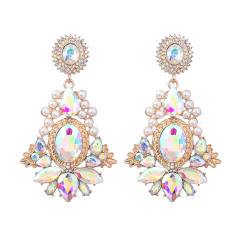 Vintage statement dangle earrings