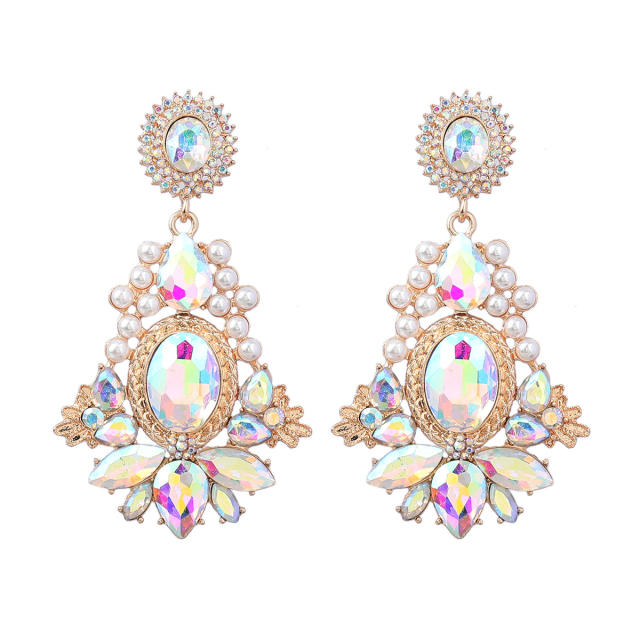 Vintage statement dangle earrings