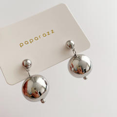 Fashion metal beads earrings