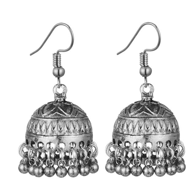 Vintage the bell shaped jhumka earrings