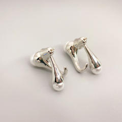 Unique pearl beads settting jacket earrings