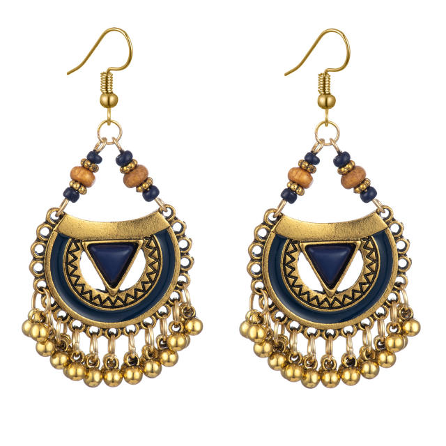 Boho personality jhumka earrings for women