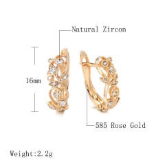 Fashion Diamond hollow earrings