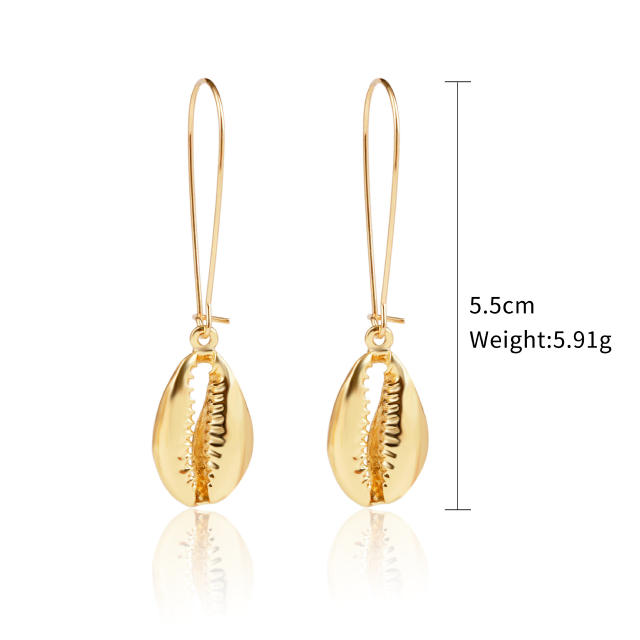 Boho shell earrings