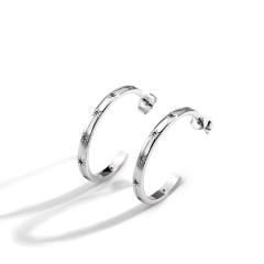 INS simple open hoop earrings