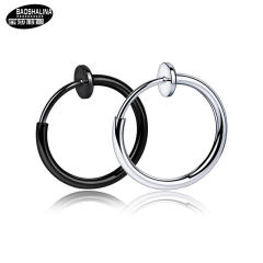 Stainless steel spring ear clips