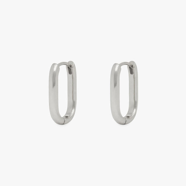 INS hot sale U shape huggie earrings