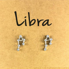 Wish hot sale zodiac ear studs