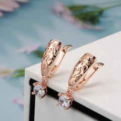 New zircon pendant earrings