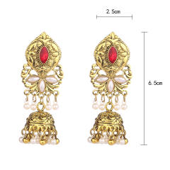 Vintage the bell shape unique dangle earrings