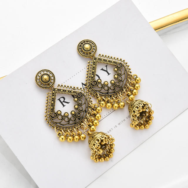 Vintage jhumka earrings for women