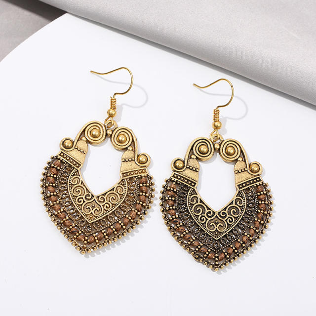 Vintage hollow earrings for women